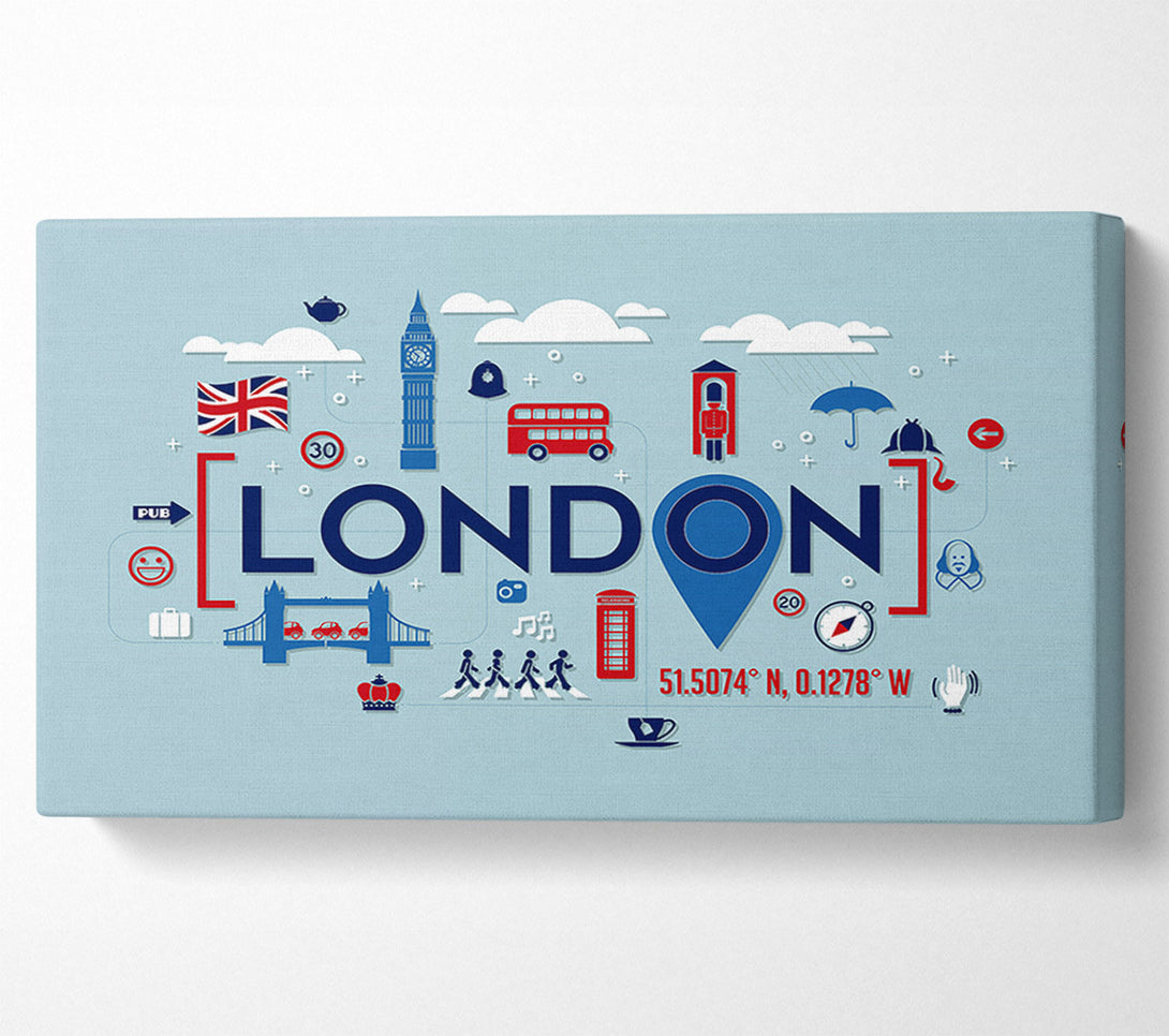  A Canvas Print of Perfect Walk Through The Canvas Print