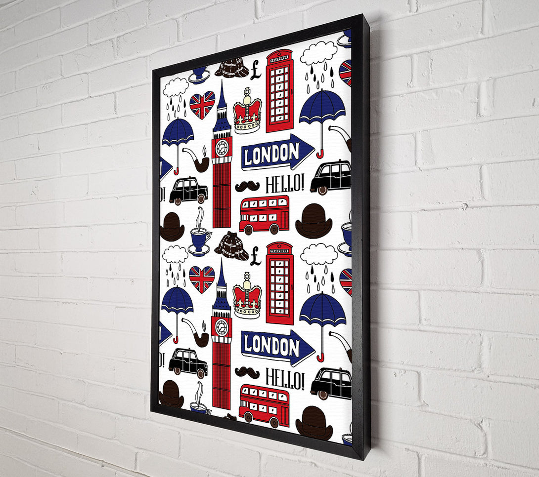  A Canvas Print of Always Bring An Umbrella Canvas Print