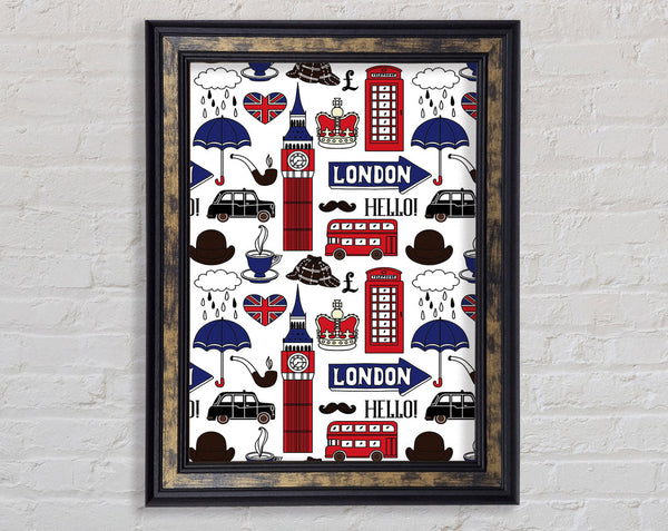 Always Bring An Umbrella Framed Print