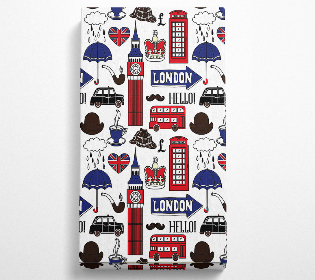  A Canvas Print of Always Bring An Umbrella Canvas Print