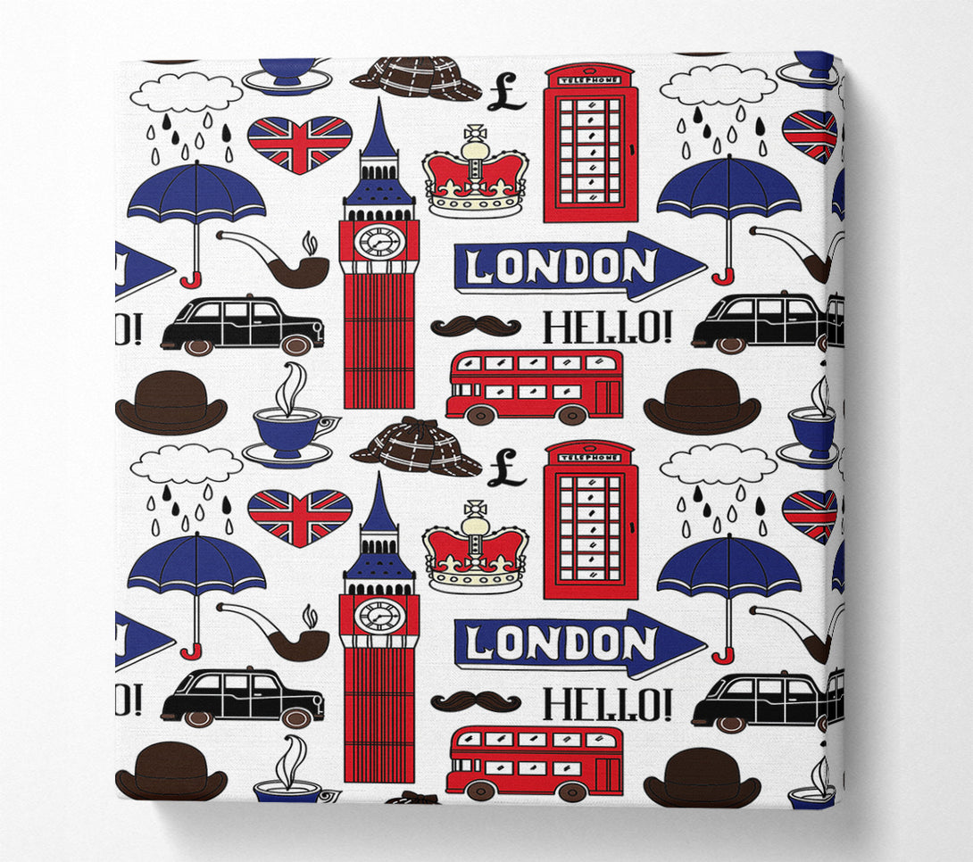  A Canvas Print of Always Bring An Umbrella Canvas Print