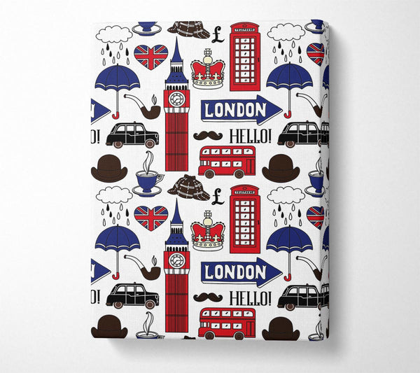  A Canvas Print of Always Bring An Umbrella Canvas Print