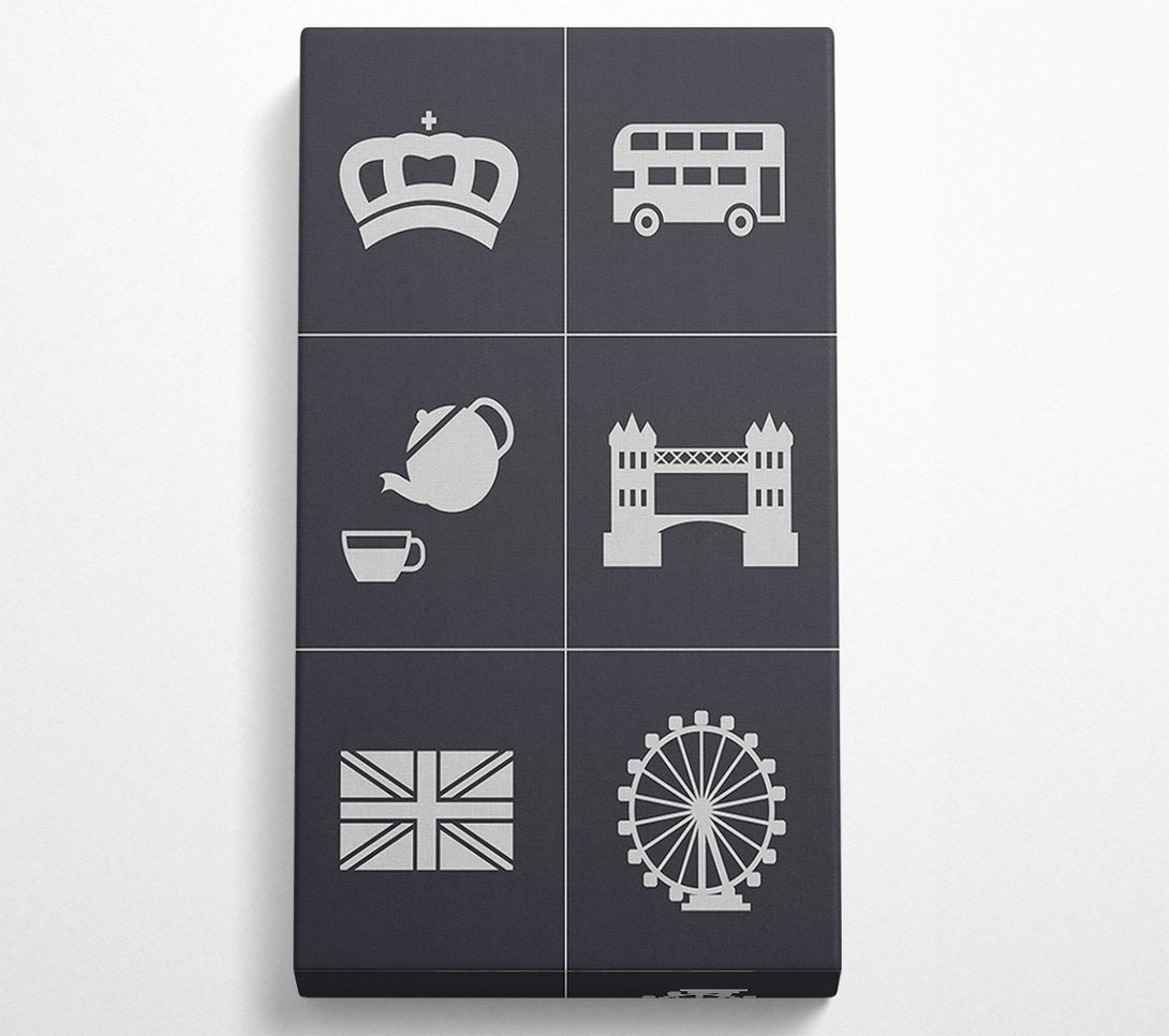  A Canvas Print of Attractions Of The City 1 Canvas Art