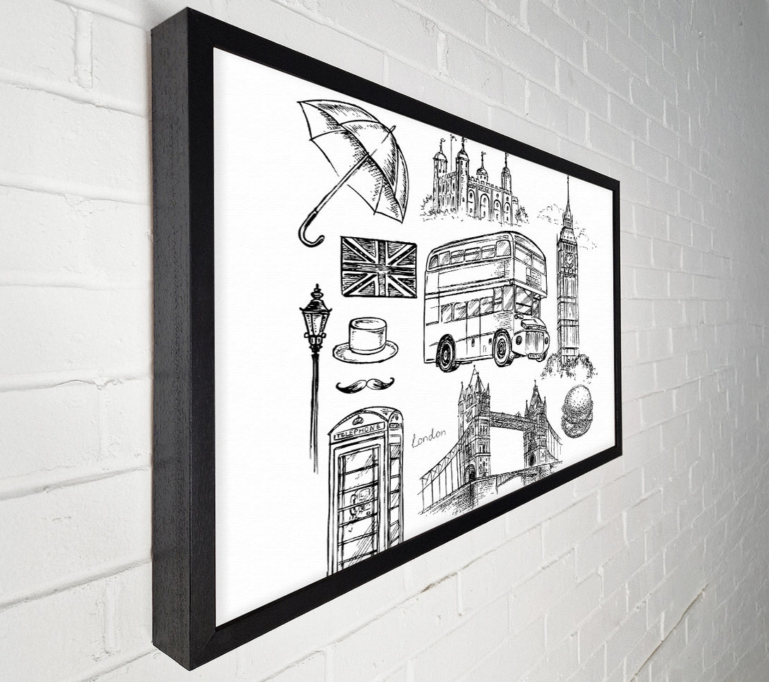  A Canvas Print of Attractions Of The City 9 Canvas Art