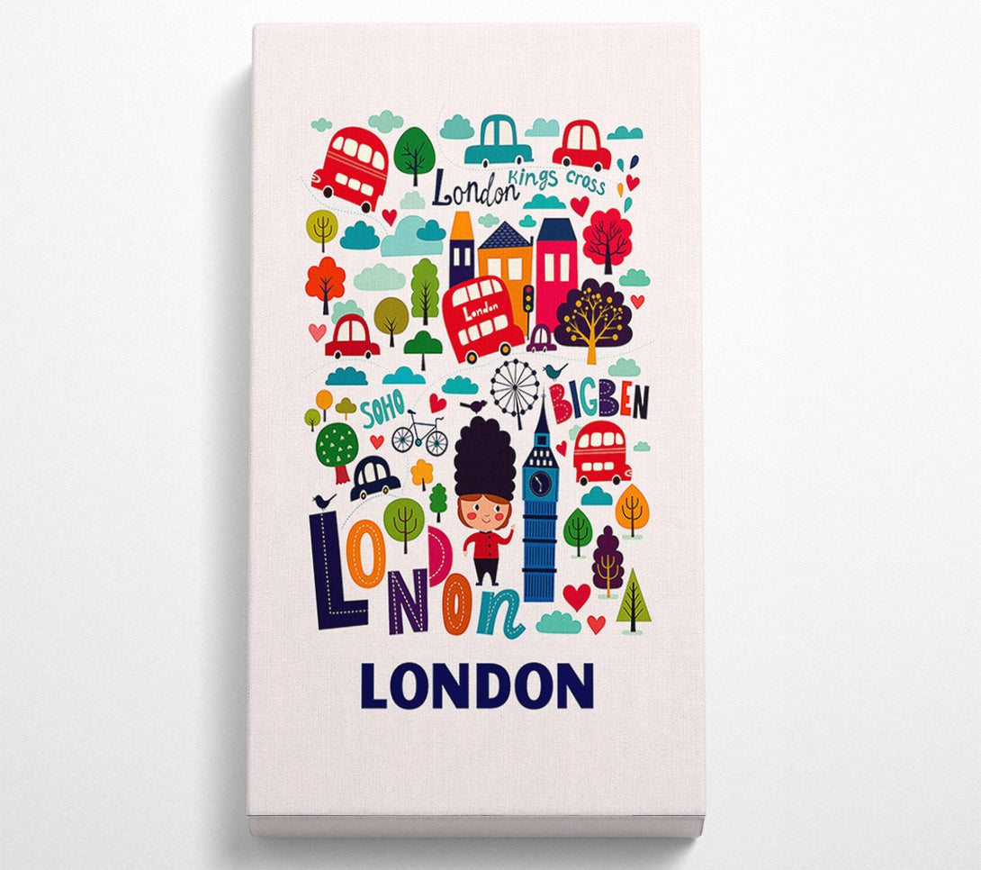  A Canvas Print of Fabulous City Canvas Print