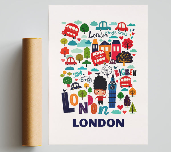 Fabulous City Poster