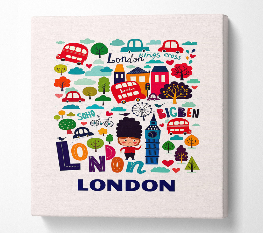  A Canvas Print of Fabulous City Canvas Print