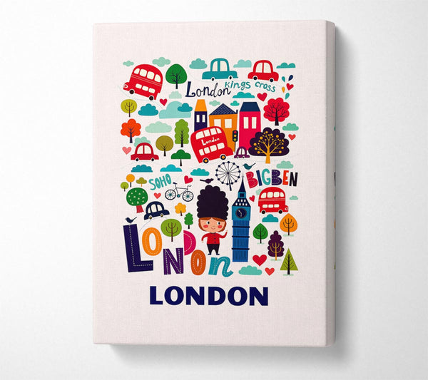  A Canvas Print of Fabulous City Canvas Print