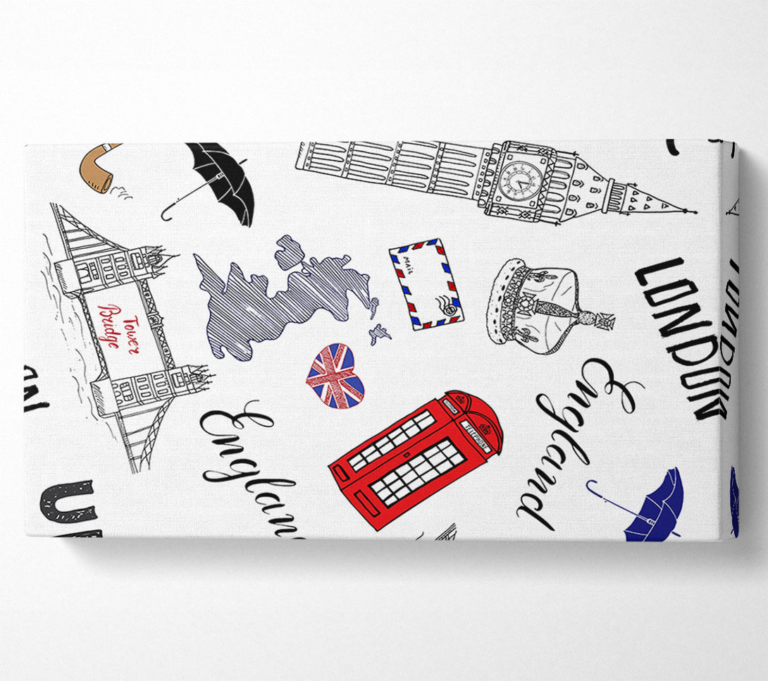  A Canvas Print of Attractions Of The City 4 Canvas Art