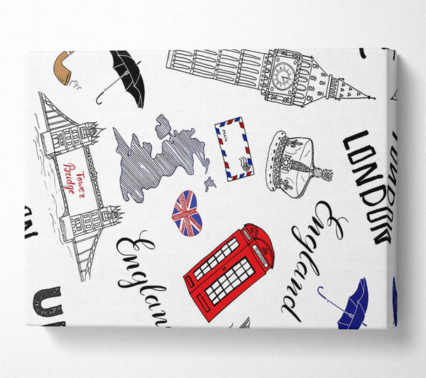  A Canvas Print of Attractions Of The City 4 Canvas Art