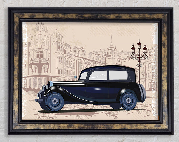 City Streets 10 Framed Print