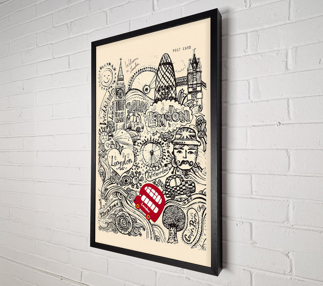  A Canvas Print of Attractions Of The City 8 Canvas Wall Art