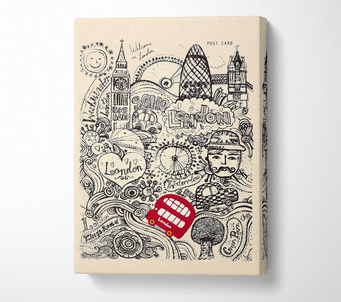  A Canvas Print of Attractions Of The City 8 Canvas Wall Art