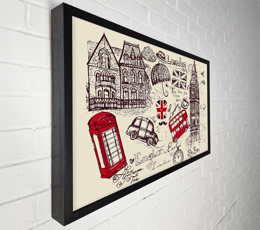  A Canvas Print of Attractions Of The City 5 Canvas Print