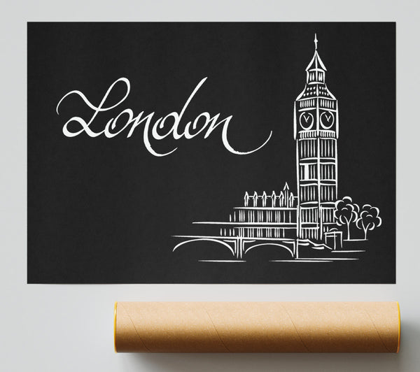 Black And White Big Giclee Print