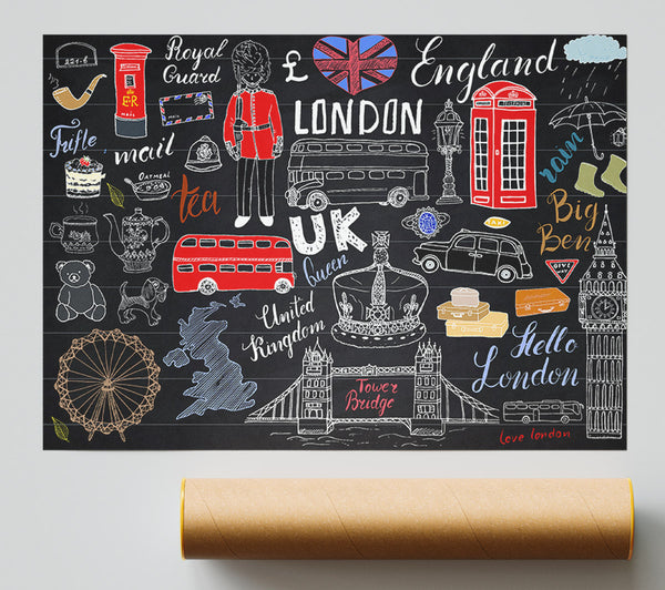 All The Things To Love In The City 2 Print