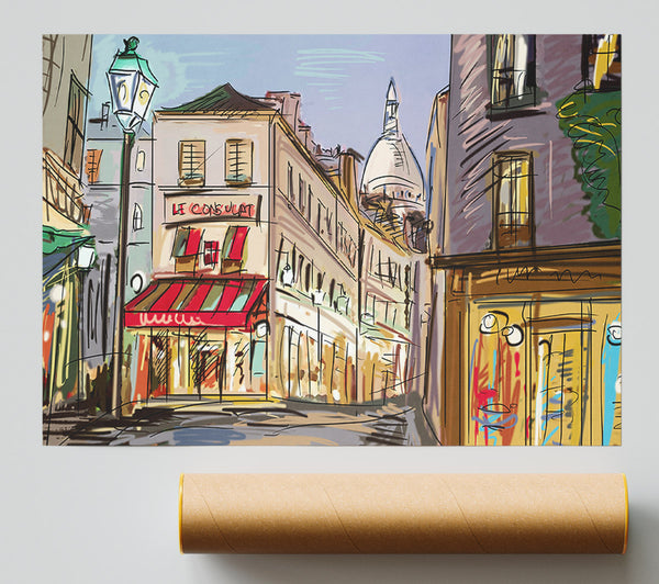 City Streets 4 Giclee Print