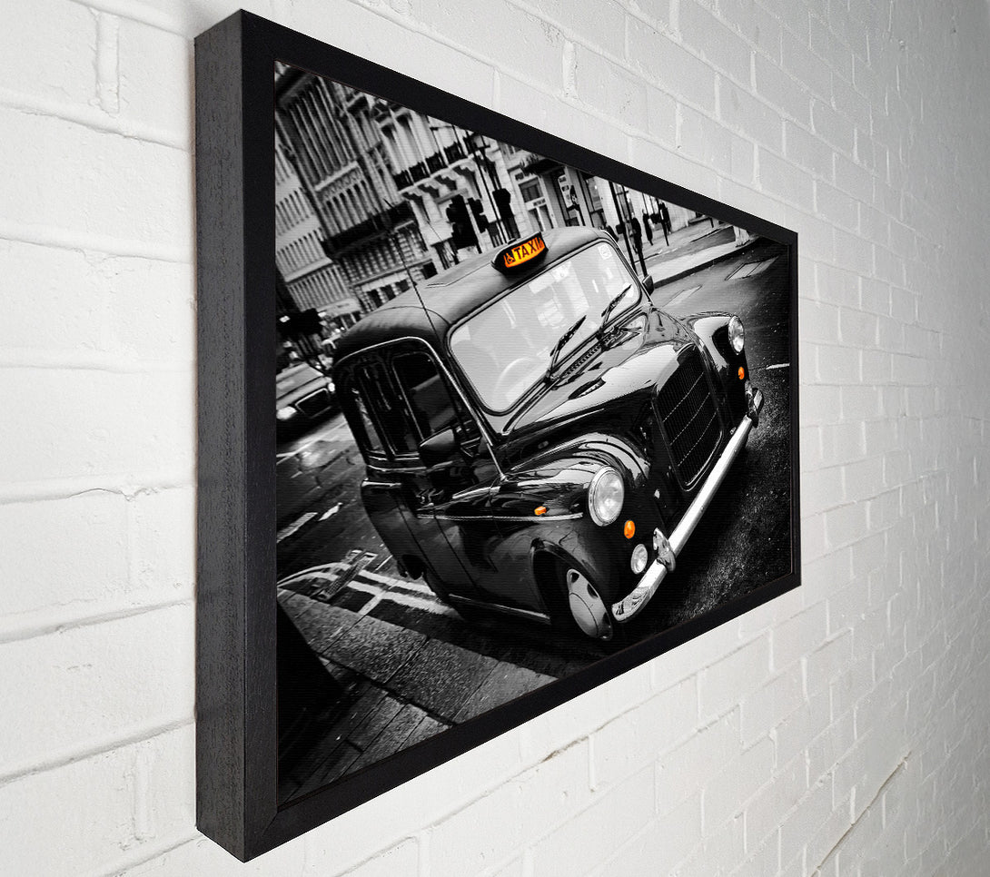  A Canvas Print of London Black Cab 1 Canvas Print