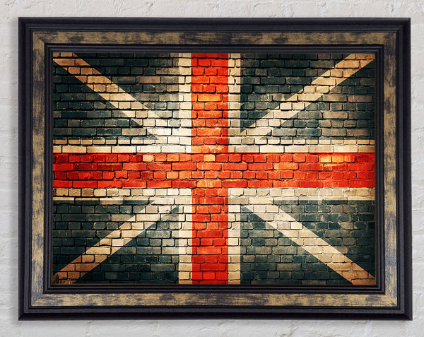 The British Flag Framed Print