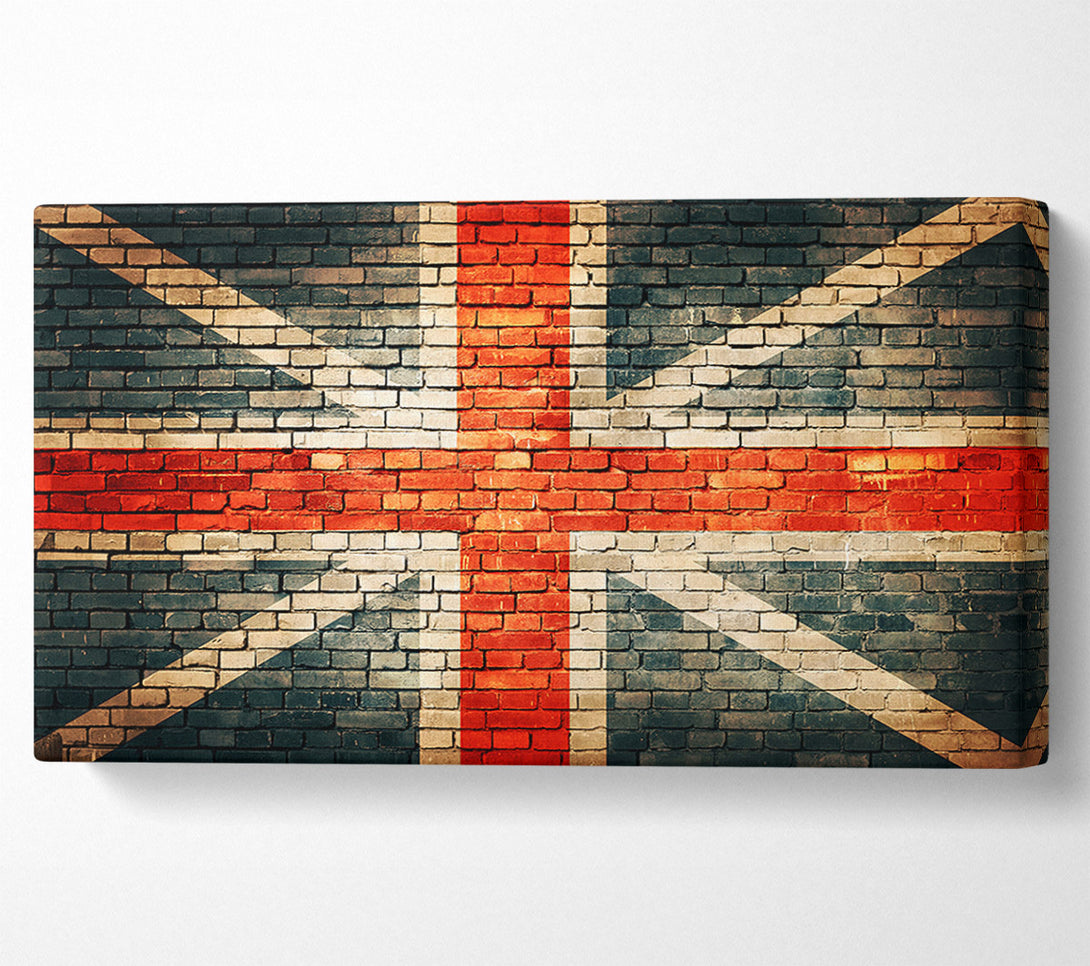  A Canvas Print of The British Flag Canvas Wall Art