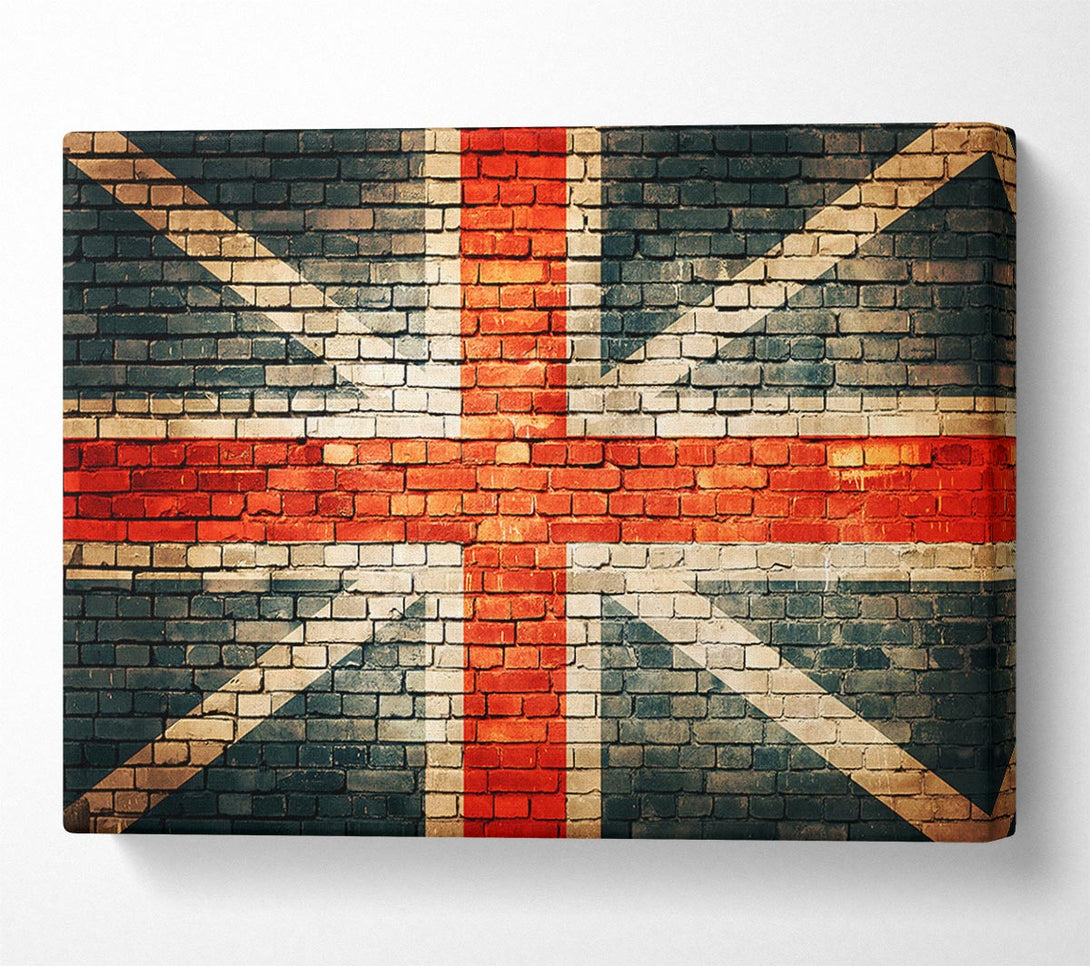 A Canvas Print of The British Flag Canvas Wall Art