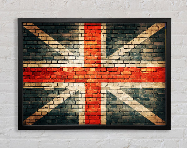 The British Flag Framed Print