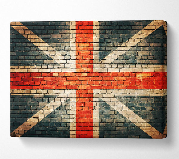  A Canvas Print of The British Flag Canvas Wall Art