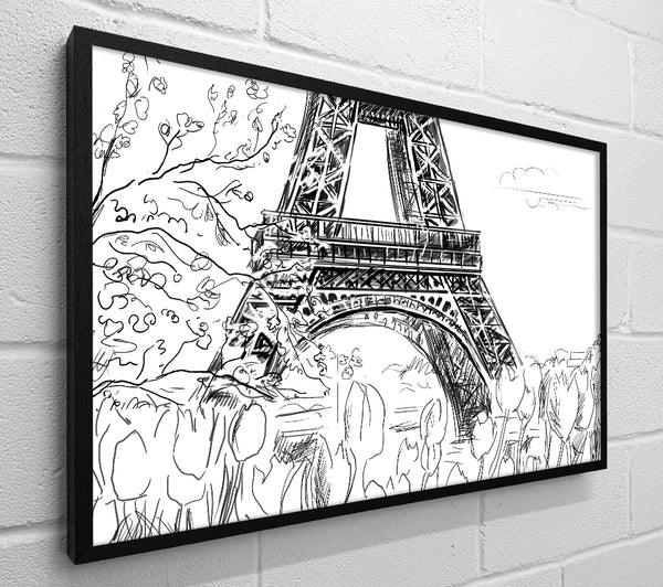 Eiffel Tower Close Up 1