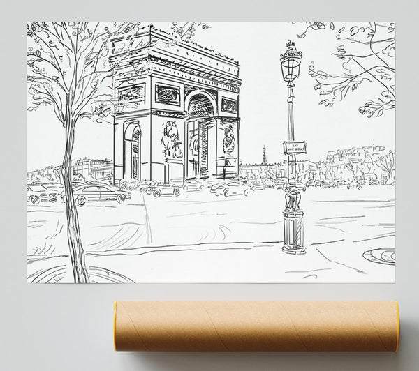 Arc De Triomphe 2 Giclee Print