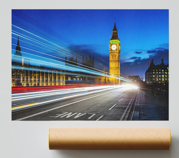 Big Ben Speed Of Light 5 Giclee Print