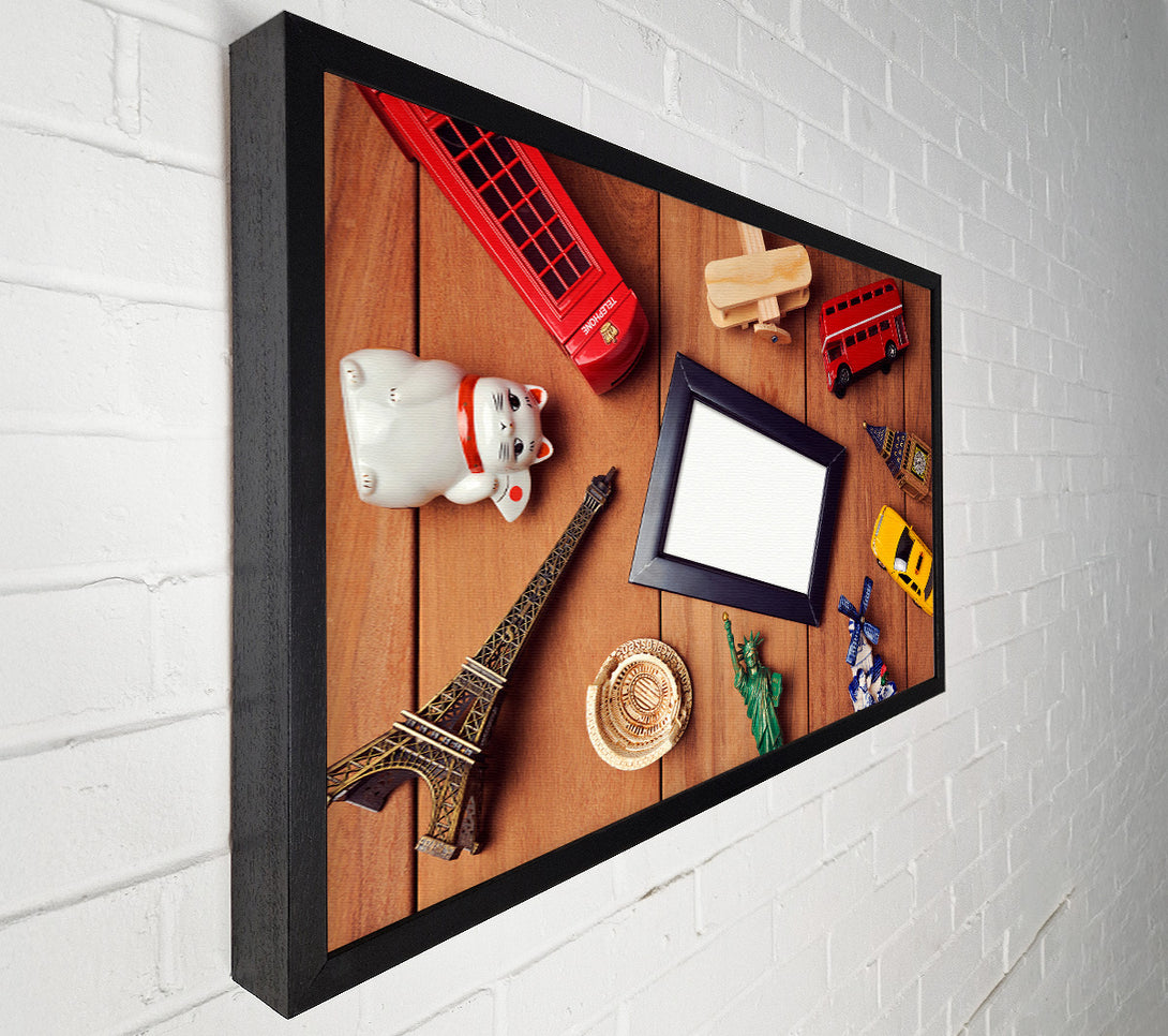  A Canvas Print of Famous Cities Of The Canvas Art