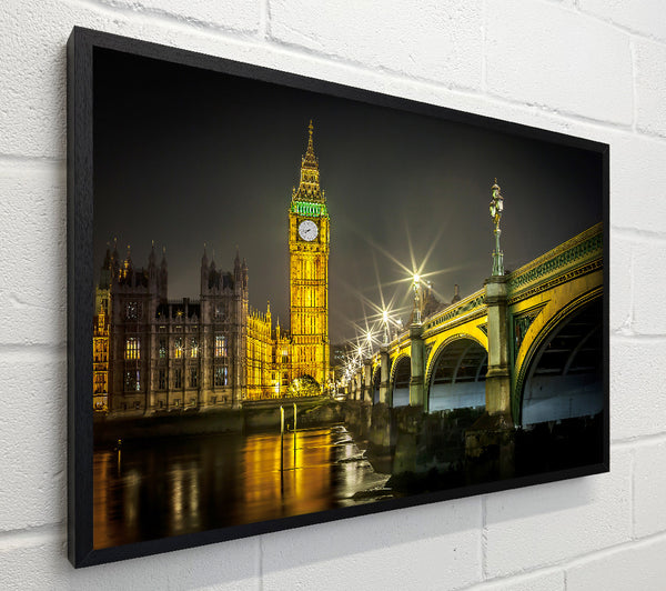 Golden Glow Of Big Ben