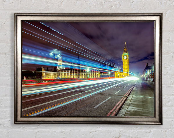 Big Ben Speed Of Light 1 Framed Print
