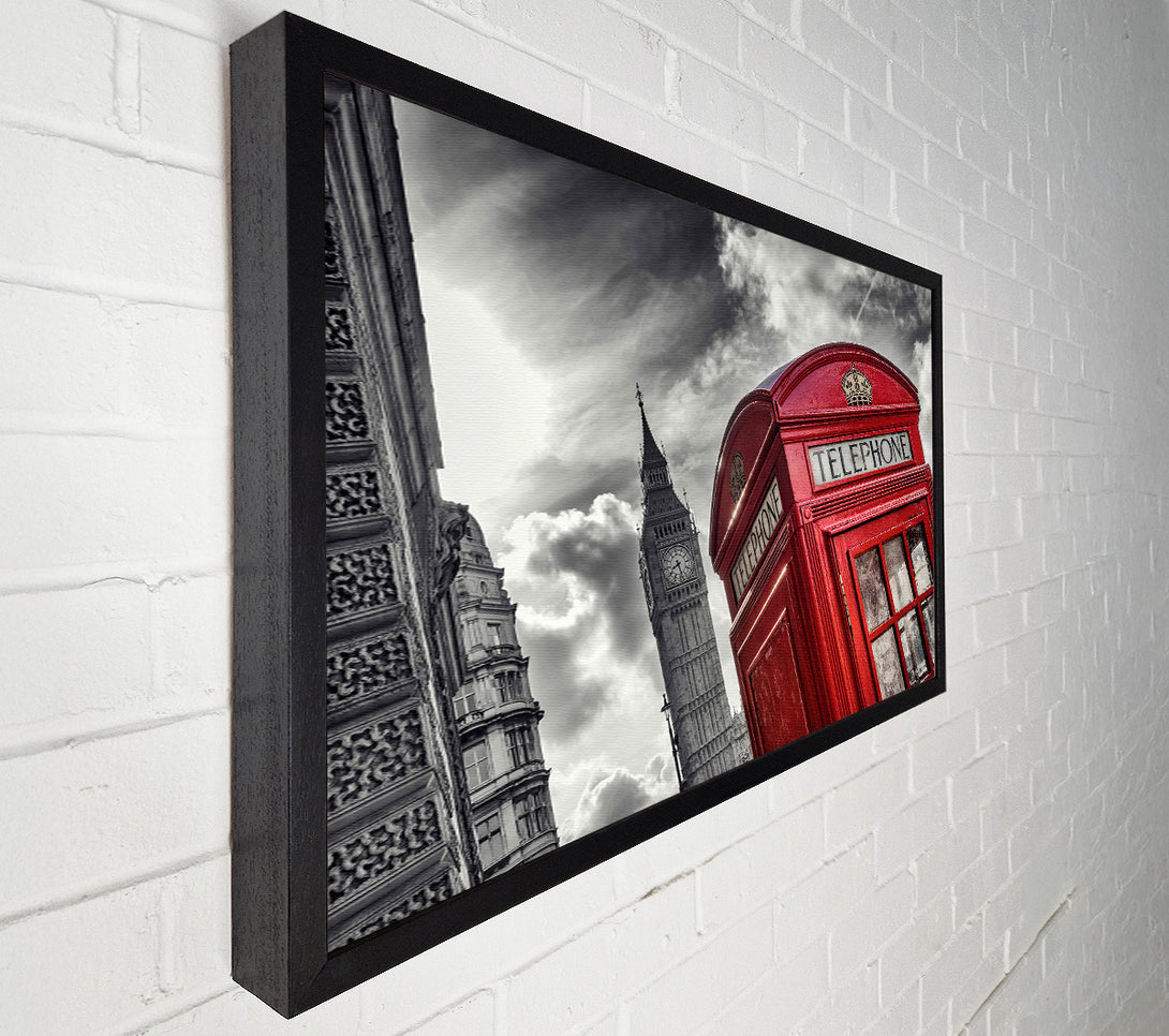  A Canvas Print of Iconic Big Ben Phone Canvas Wall Art