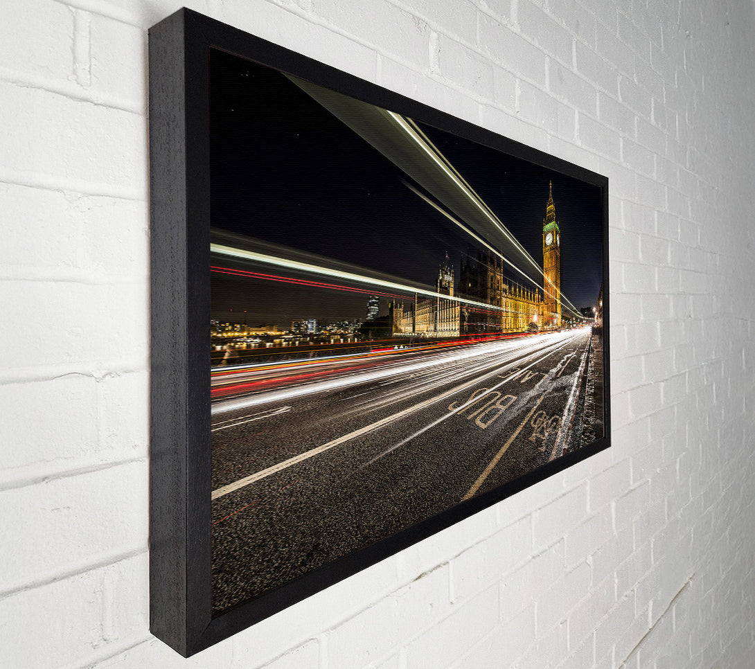  A Canvas Print of Big Ben Speed Of Li Canvas Wall Art