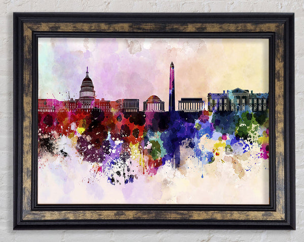Washington DC Framed Print