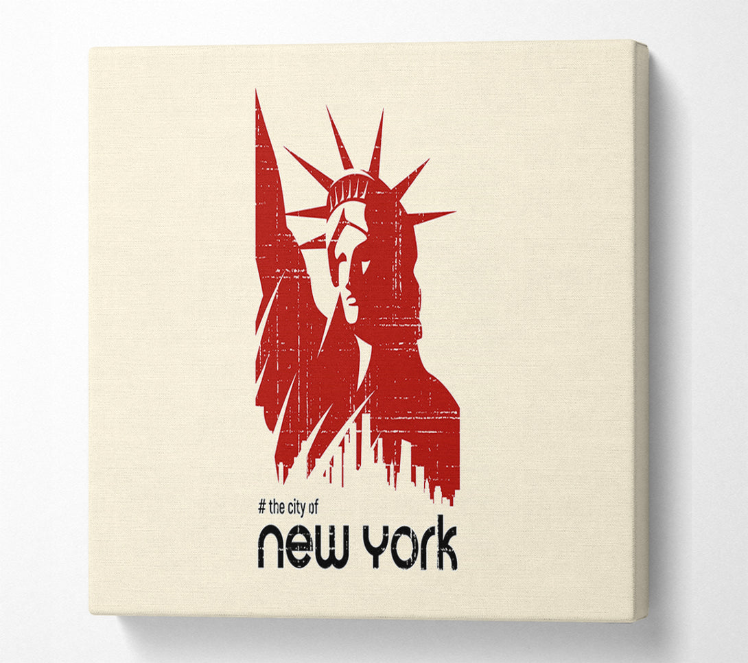  A Canvas Print of Statue of Liberty Canvas Wall Art