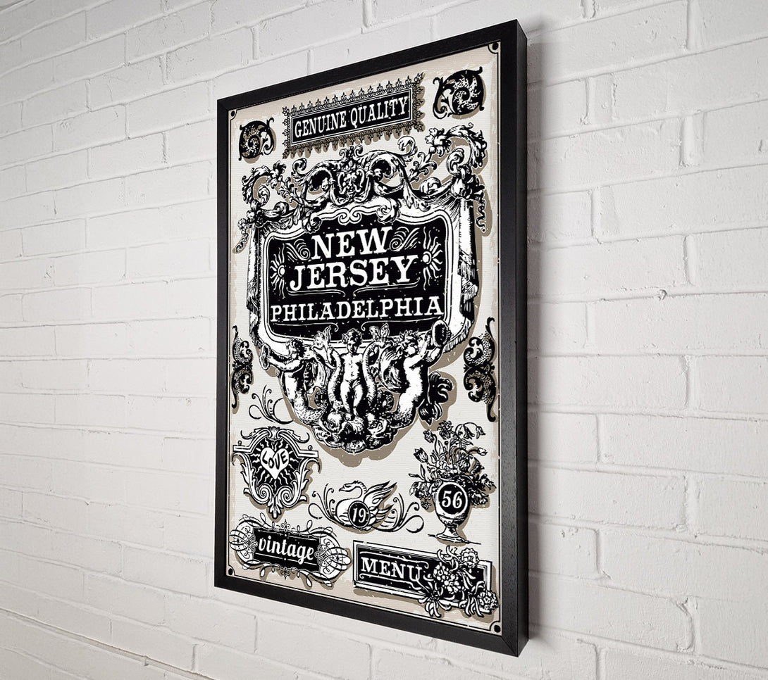  A Canvas Print of Vintage NYC Poster Canvas Art