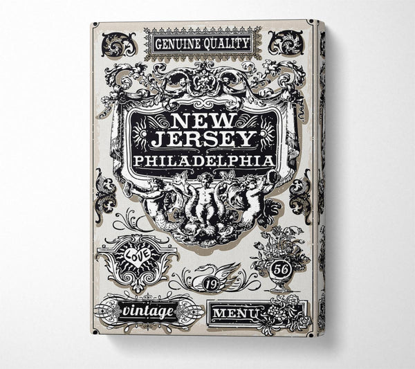  A Canvas Print of Vintage NYC Poster Canvas Art