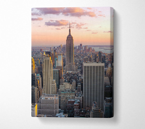  A Canvas Print of Empire State Building Canvas Art