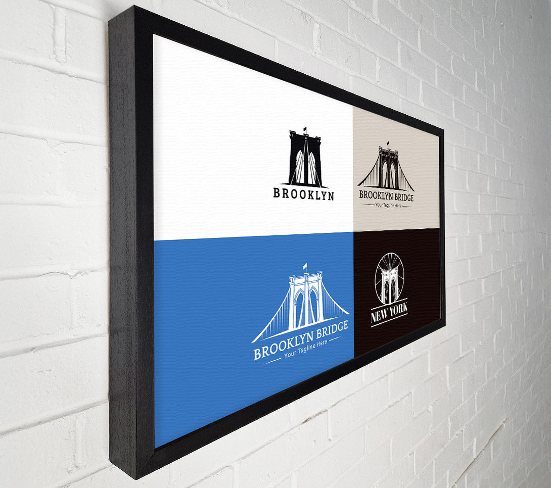  A Canvas Print of Brooklyn Bridge Design Canvas Art