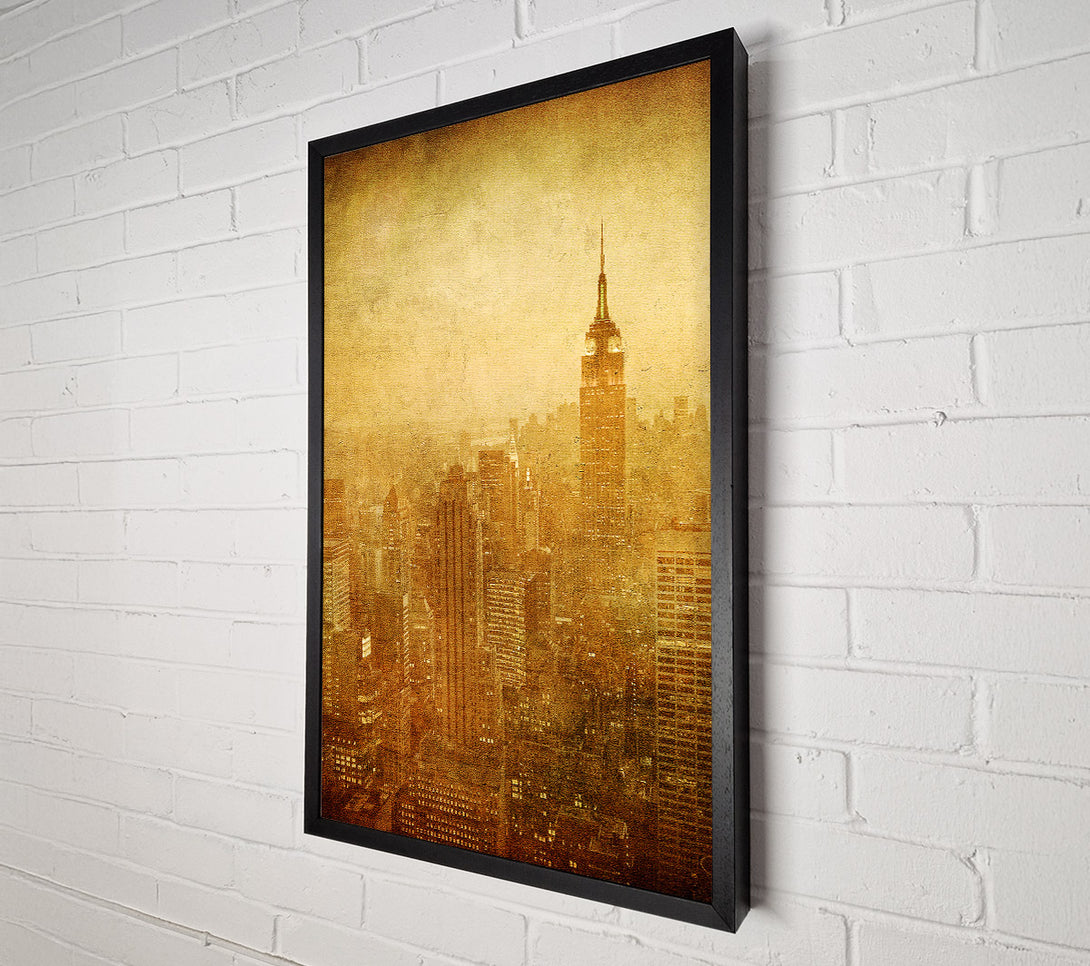  A Canvas Print of Vintage NYC Canvas Wall Art