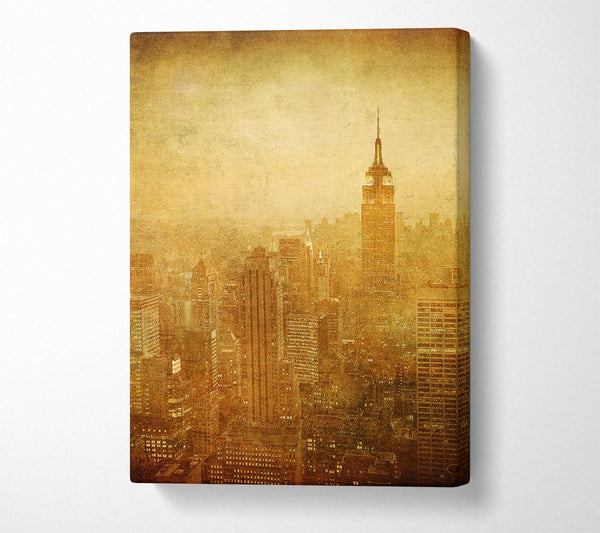  A Canvas Print of Vintage NYC Canvas Wall Art