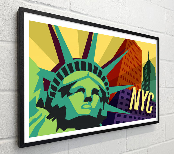 Funky Statue of Liberty