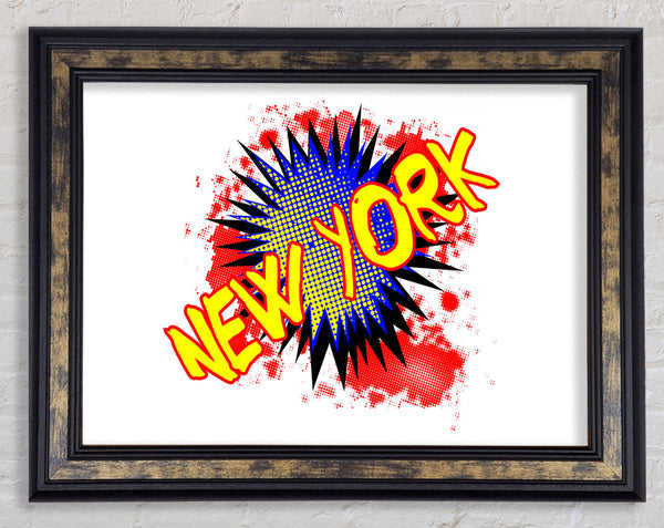 Fantastic NYC Framed Print