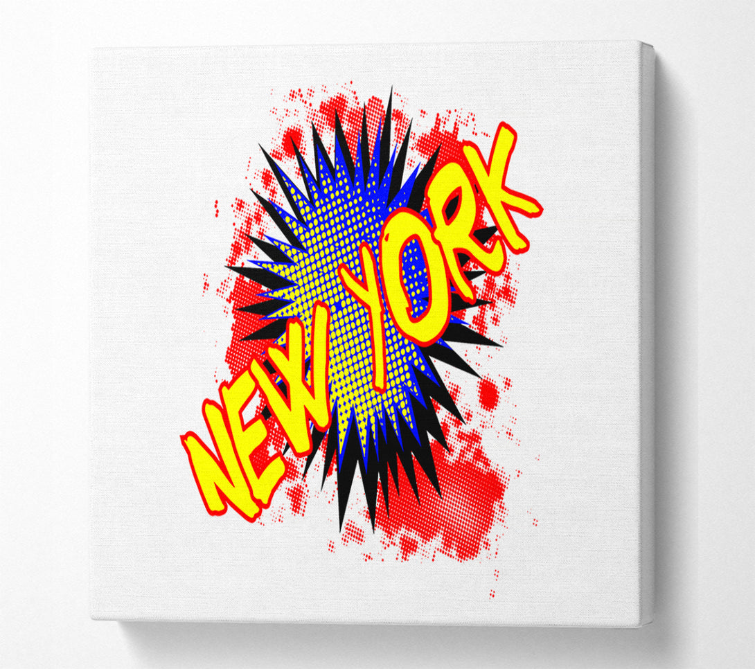  A Canvas Print of Fantastic NYC Canvas Print