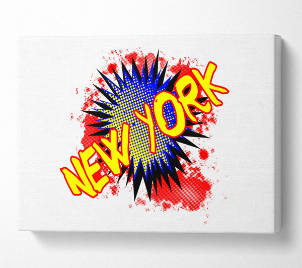  A Canvas Print of Fantastic NYC Canvas Print