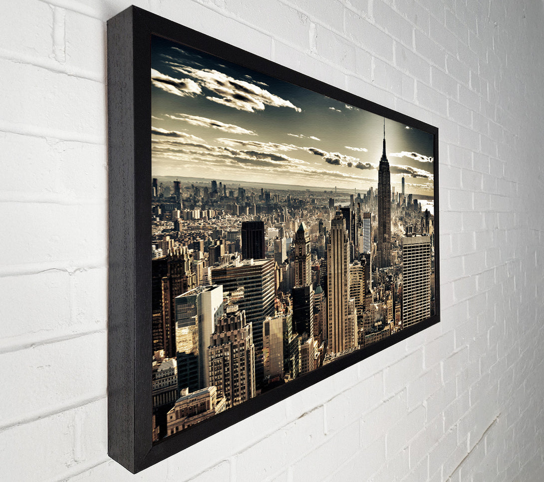  A Canvas Print of NYC Just After The Storm Canvas Art