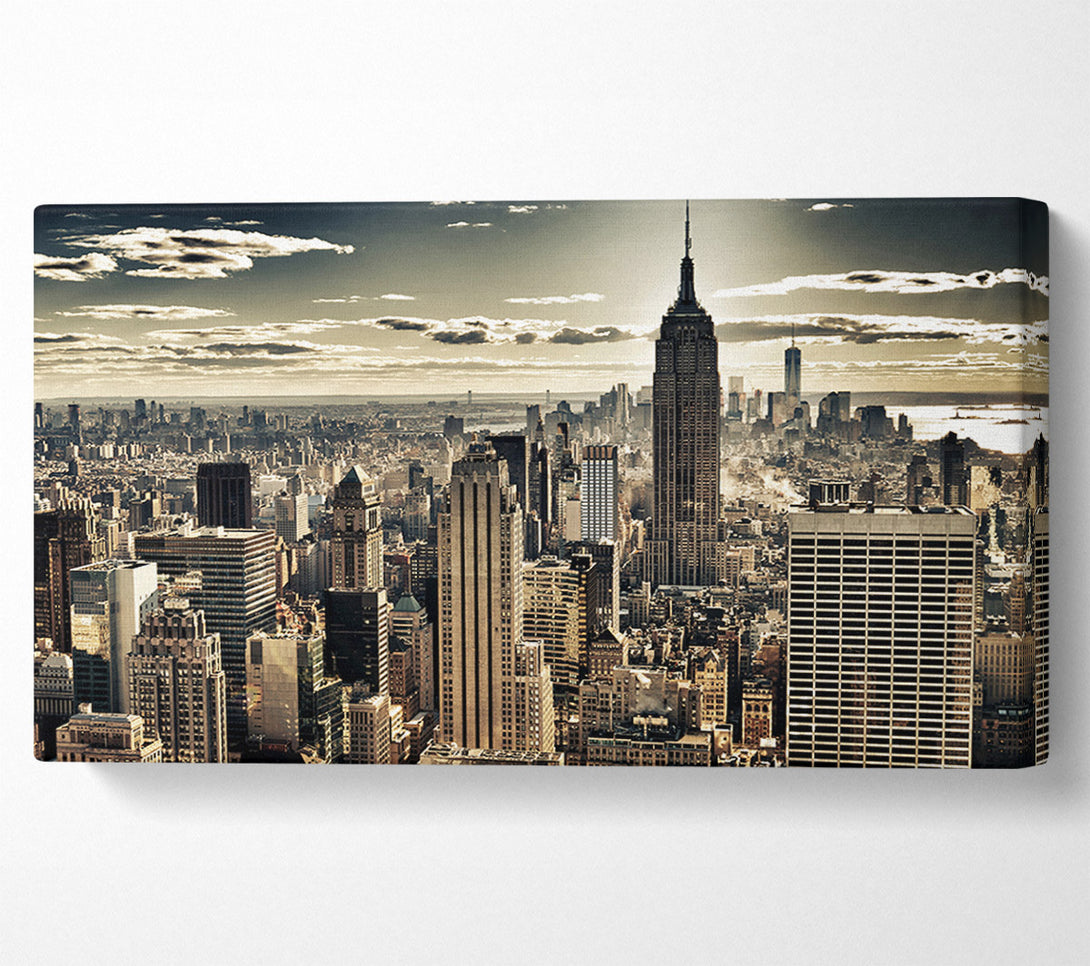  A Canvas Print of NYC Just After The Storm Canvas Art