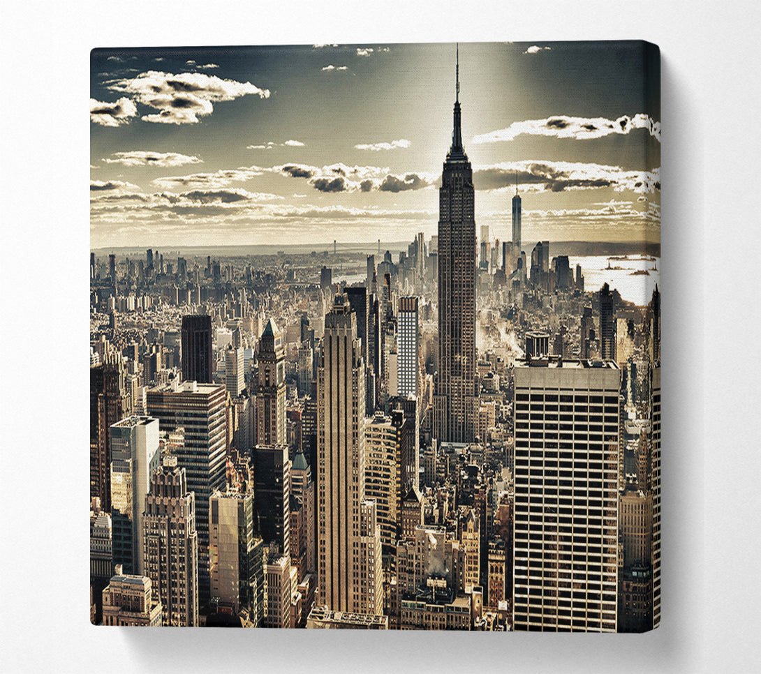  A Canvas Print of NYC Just After The Storm Canvas Art